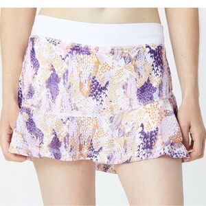 NWT Large Sweat Pea 13’ Sofibella airflow printed skort